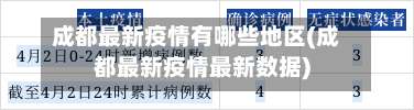 成都最新疫情有哪些地区(成都最新疫情最新数据)-第3张图片