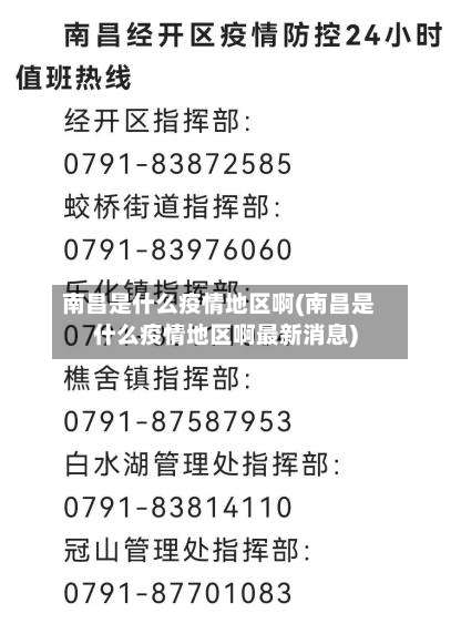 南昌是什么疫情地区啊(南昌是什么疫情地区啊最新消息)-第1张图片